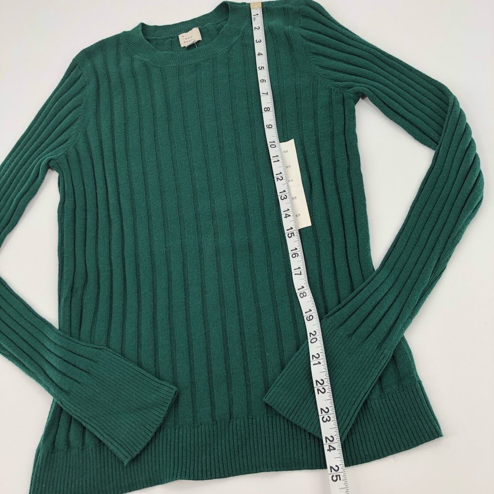 A New Day Knit Green Sweater - Picture 7 of 11